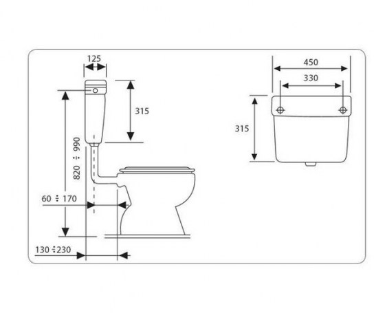 ΚΑΖΑΝΑΚΙ ΤΟΙΧΟΥ ΤΡΙΤΩΝ ΧΡΩΜΕ (ΜΠΟΥΤΟΝ) 46007